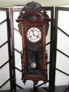 ユンハンス柱時計